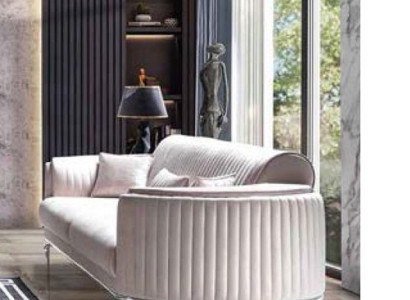 Upholstery Designer Furniture Three Seater Sofa 3 Seater Sofas Textile Luxury